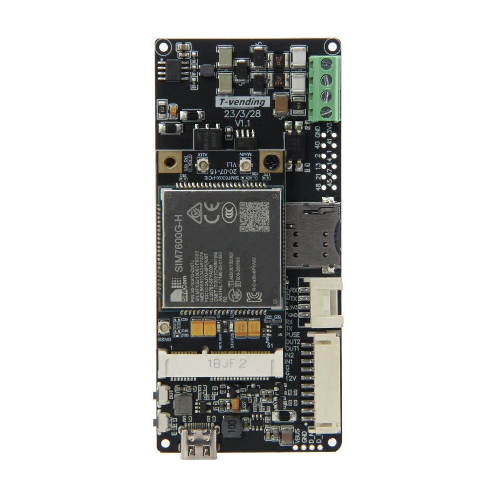LILYGO ® T-Vending ESP32-S3 RS485 поддерживает модуль расширения T-PCIE Grove