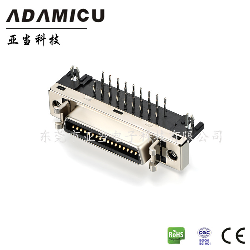 ��ʽ90&deg;���scsi������36pin�ŷ��������vhdci����Ԫ����