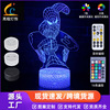 Creative night light, touch LED table lamp, 3D, wholesale