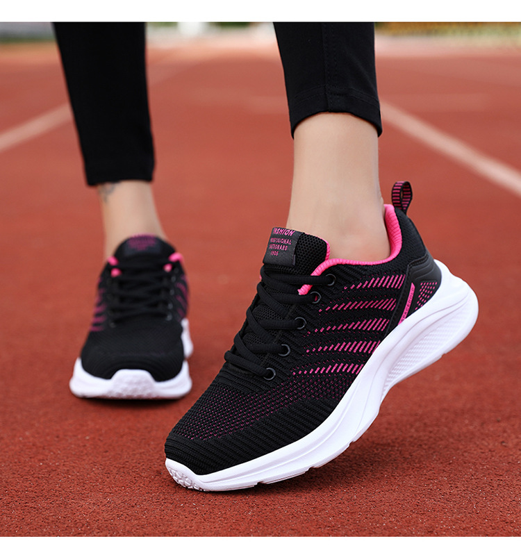 Women's Casual Solid Color Round Toe Sports Shoes display picture 11