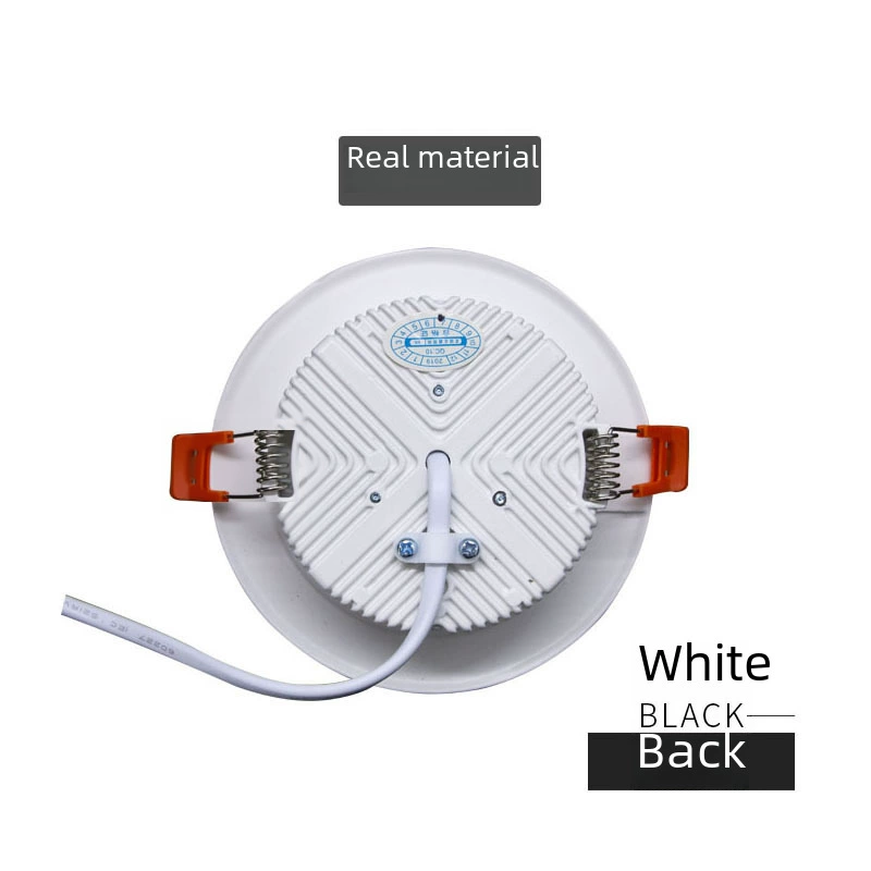 LED ultra thin ceiling light, built-in spot lighting, 6 inches