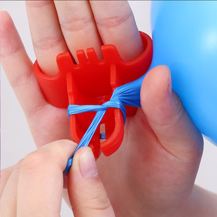 Wholesale Balloon Accessories Latex Balloon Knot Tying Tool Easy to Tie Without Hurting Hands Balloon Knotting Tool Tying Tool