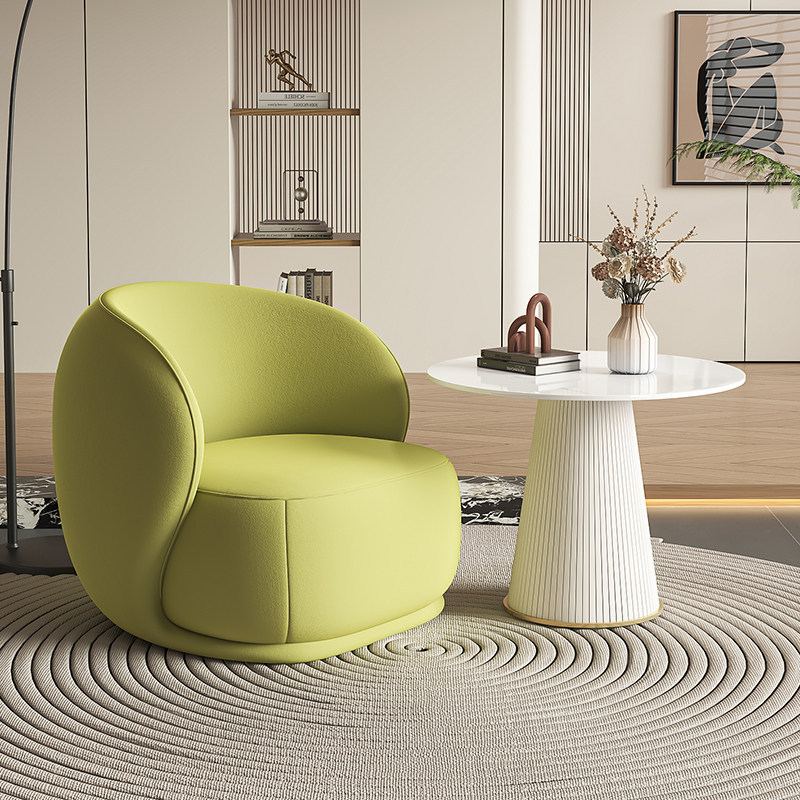 Sofá de estilo crema simple sala de estar silla de diseño sofá de dormitorio sofá de estilo japonés sofá casual image 13
