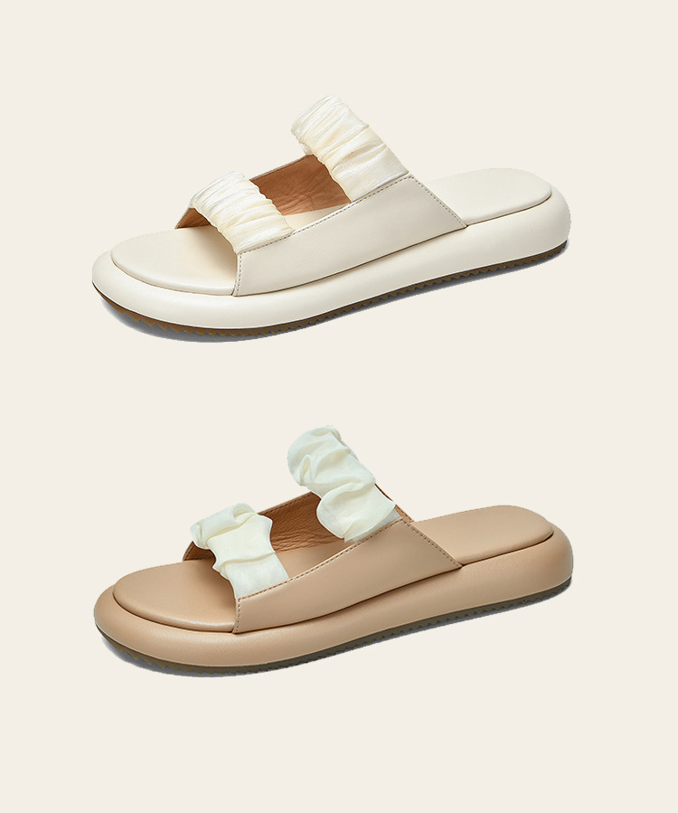 Sandálias e chinelos femininos para o verão, novos, casuais, para grávidas, com sola grossa e antiderrapante, estilo Fairy Wind, sandálias de praia_voghion.com