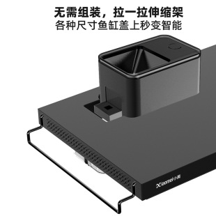 [Intelligent fish cylinder head] living room multifunctional filter integrated ecological circulation landscaping ultra-white glass desktop