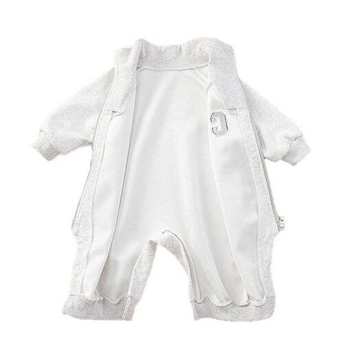 Baby one-piece clothing Spring and Autumn 0-6 months Haaha clothing cute and funny crawling suit Korean version baby outdoor clothing