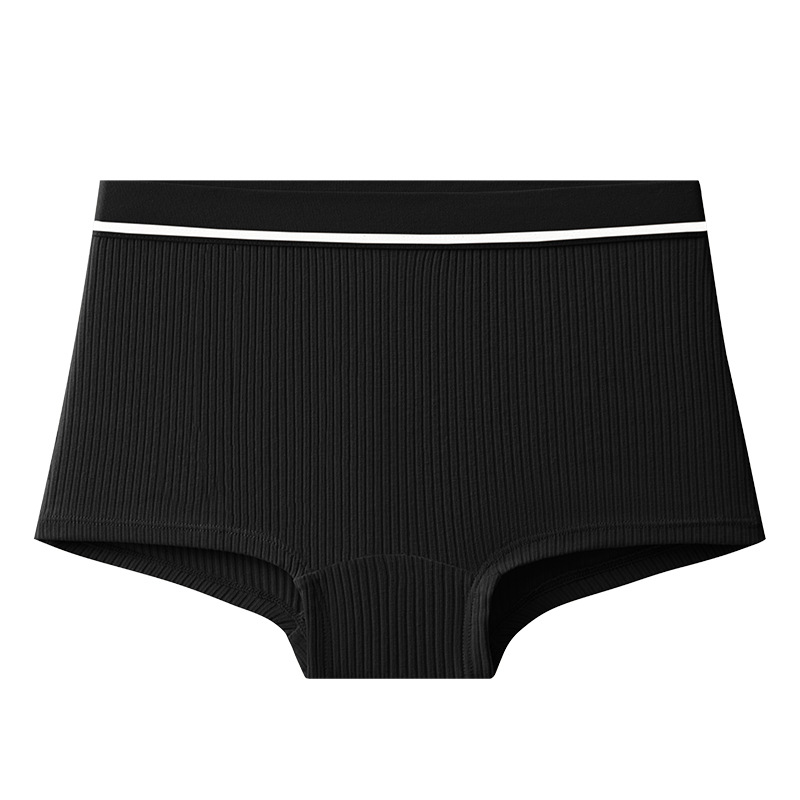 Pantalones de ángulo plano transfronterizas de algodón femenino, pantalones de algodón de rosca de algodón, pantalones de moda confortable para la piel, pantalones de cadera al por mayor