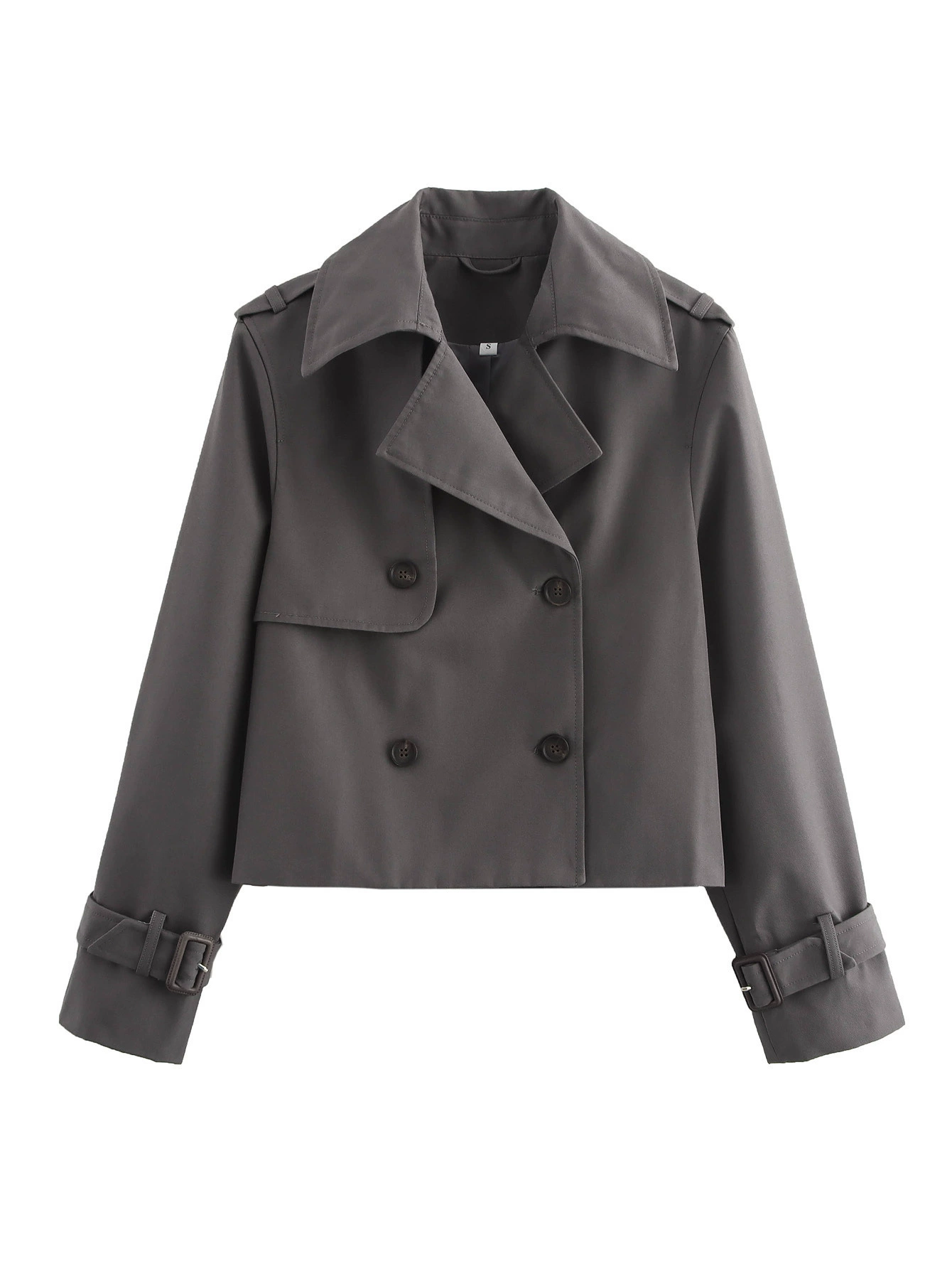 (Кросс-бордер торговля), демисезонное trench coat для отдыха, европейский стиль, размер плюс, slim fit