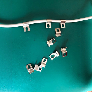 Wire Pressure Plate, Saddle Clip, Wire Pressure Plate, M12 Steel Cap, Self-Tapping Screw Cover, Wire Buckle
