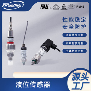 Manufacturer Customized Intelligent Liquid Level Pressure Sensor Oil Tank Level Sensor Differential Pressure Transmitter for Machinery Industry