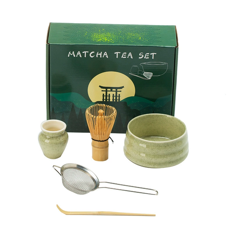 Matcha, ceramic tea cup, Japanese set