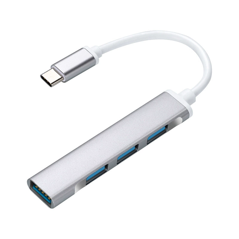 Подходит к Huawei Apple мобильному телефону компьютера USB Type-C на 4 USB 3.0 адаптер USB Drive car expansion dock hub