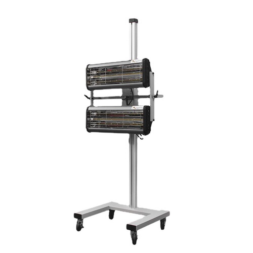 110V/220V two-light infrared paint booth car spray paint drying oven paint machine portable high-temperature baking oven