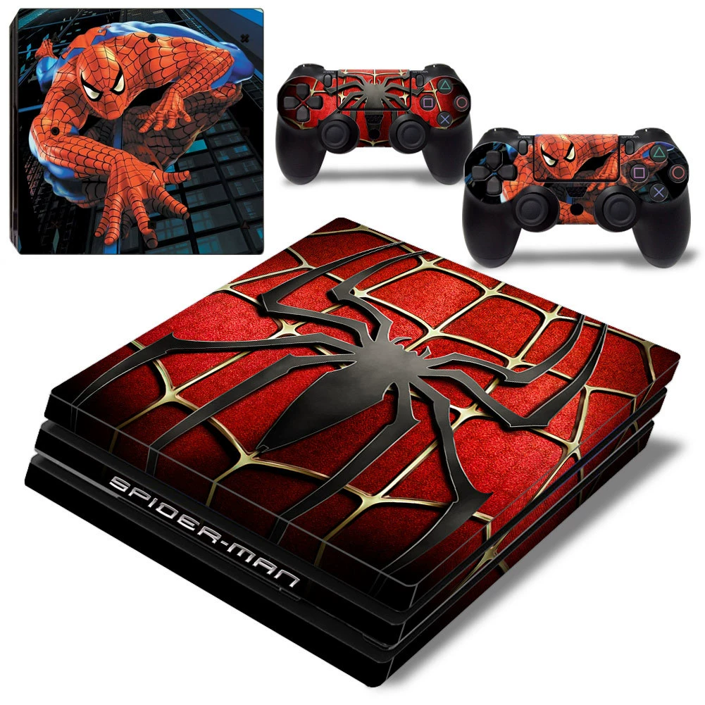 Консоль игр полнотелый корпус, наклейка, Marvel, не оставляет клей