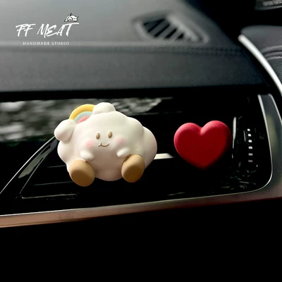 for Baby, Car Dashboard Vent – Car Perfume Aromatherapy - cute-cloud-baby-2-bottles-of-love-essential-oil-other-scents