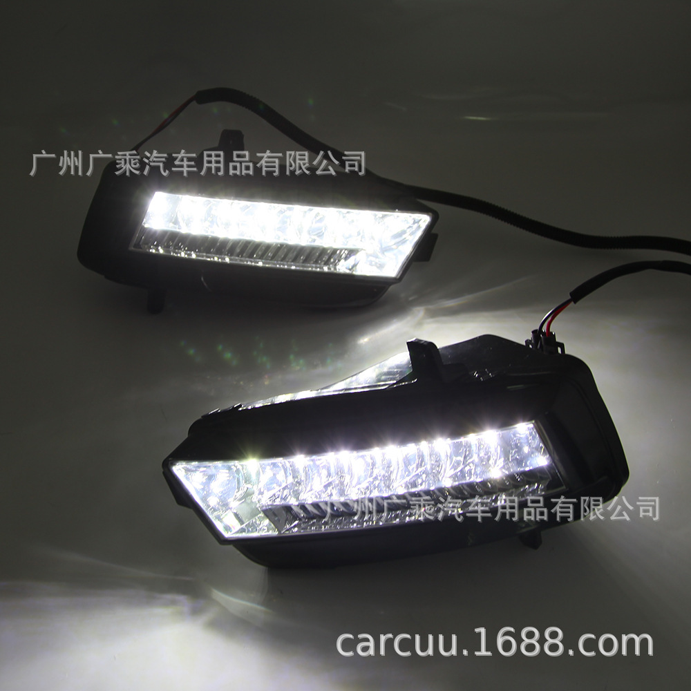 Aplicable a 13-17 Volkswagen Golf 7-luz corriente del día alto 7 siete Luz de niebla llevó la luz antiniebla Golf 7