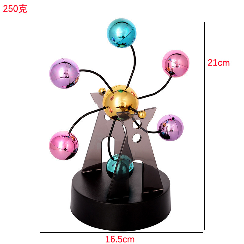 Ornamento caótico máquina de movimiento perpetuo Newton balancador billar de escritorio decoración del hogar silencioso