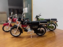 华一1:10仿真合金嘉陵摩托车模型玩具儿童男装摩托M10-2A收藏批发