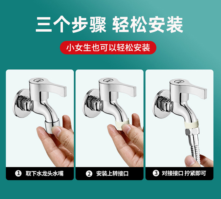 Faucet extender, faucet bubble maker, splash guard, universal rotating extended water pipe, mop sink outlet undefined