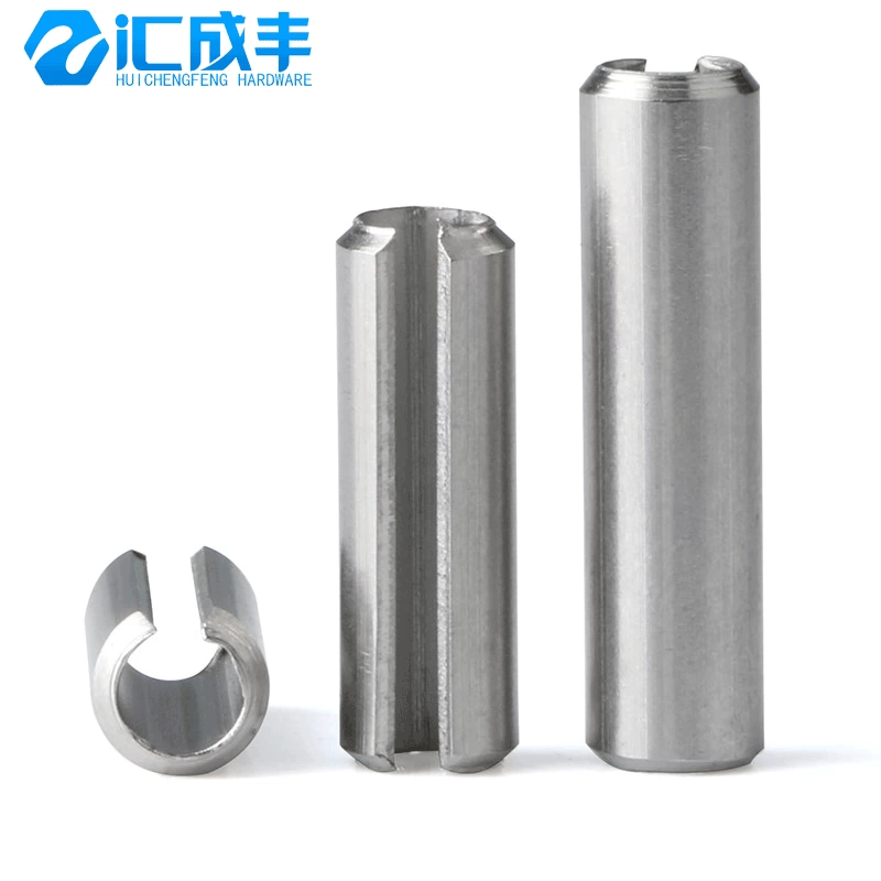 Эластичный штифт из нержавеющей стали 304, открытый цилиндрический позиционирующий штифт, пружинный штифт C-типа, полый штифт M1M2M2.5M3M4