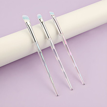 跨境幻彩水晶手柄眼部化妆刷套装眼影遮瑕刷专业美妆工具厂家批发