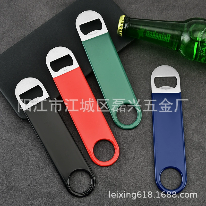 Фабрика прямой нержавеющей стали прямой открывалка для бутылок DIP открывалка для бутылок пива открывалка для бутылок ПВХ DIP открывалка для бутылок