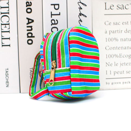 Fishnet bag, vegetable basket, coin purse, charm, handbag, storage bag, woven bag, eggplant bag, small backpack pendant