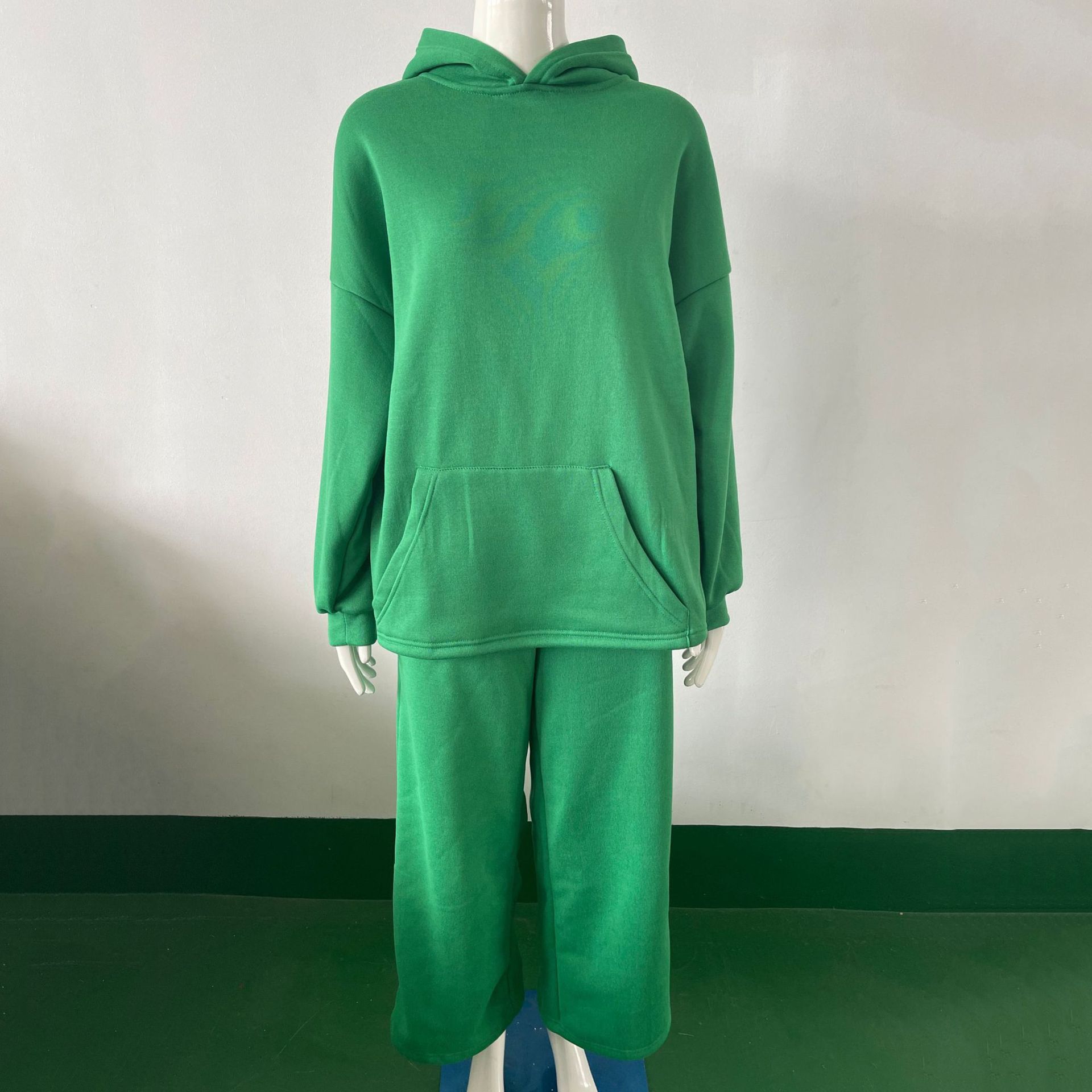 2024 Bestseller European And American Foreign Trade Women's Clothing Autumn/Winter New Hooded Pocket_ecoleips.com