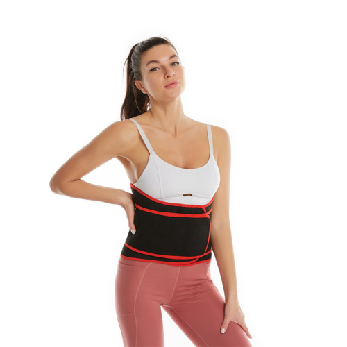 Cross-border new style overlapping waistband buttocks lifting hip tightening body shaping fitness health waistband 