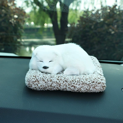 Dog Cute Cloth Pads, Simulated: Car ornaments