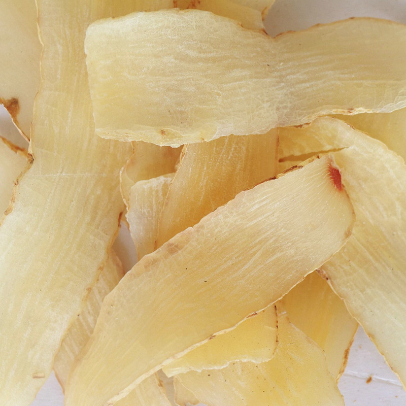 Dried Gastrodia Slices Tian Ma 50g Jar Chinese Herbal Tea and Decoction Ingredient specifications