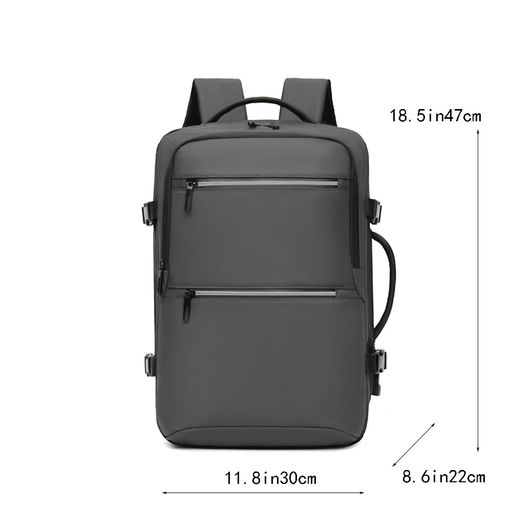 2025 primavera nueva mochila de hombre de negocios de gran capacidad mochila portátil impermeable 17.3 pulgadas mochila universitaria