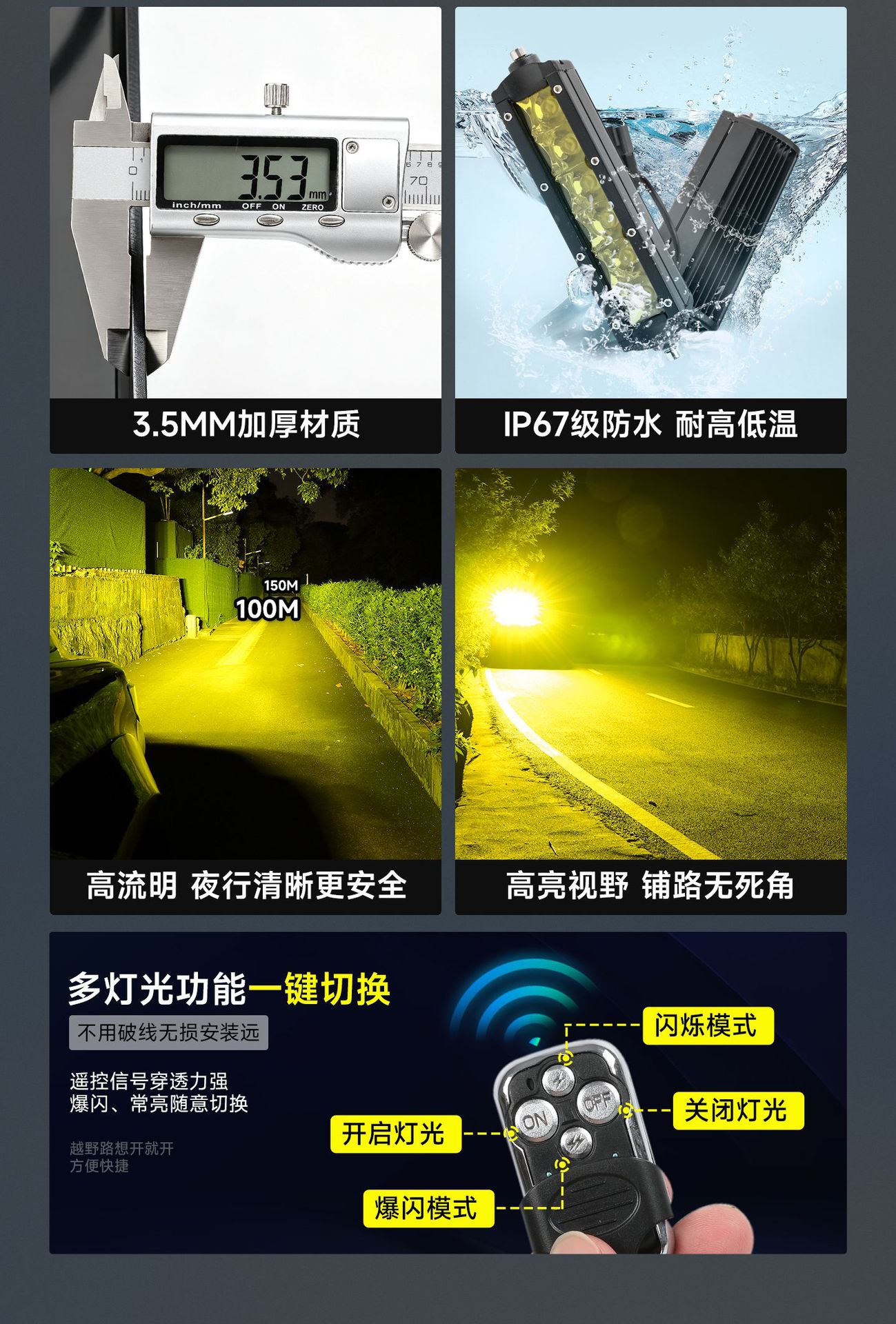 26 types of Great Wall H10 roof rack frames, off-road modification accessories, including spotlights, folding ladders, and side tents