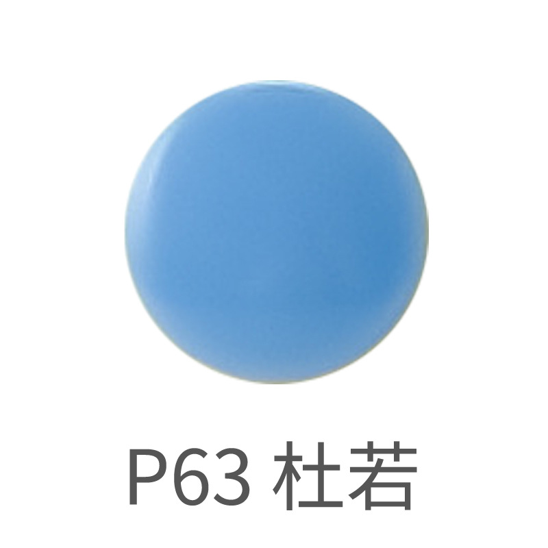 60 colores en stock T5 botón a presión de plástico pequeño lote de resina botón a presión ropa de bebé protección del medio ambiente POM botón a presión de plástico