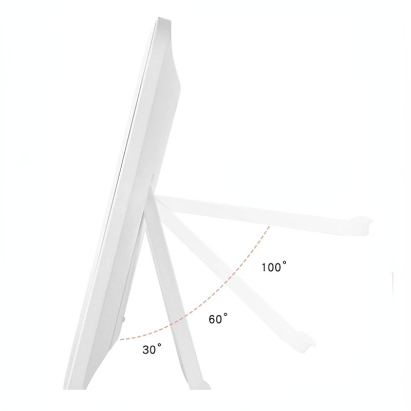Espejo Cosmético LED Plegable, Recargable y Portátil