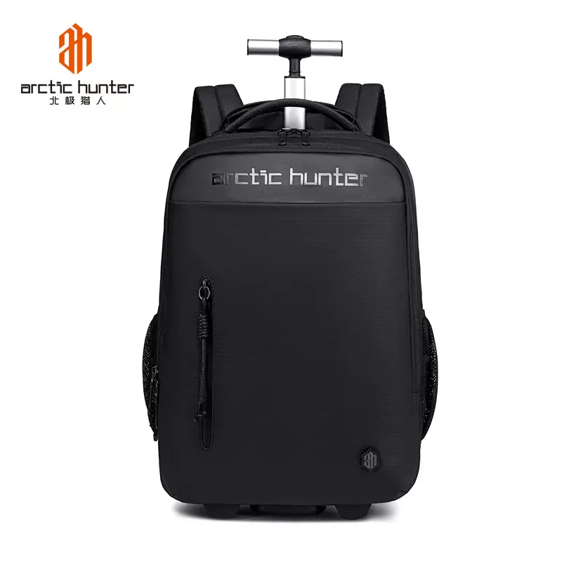 广州箱包跨境商务拉杆背包男女出差旅行双肩包防水带轮子拉杆书包