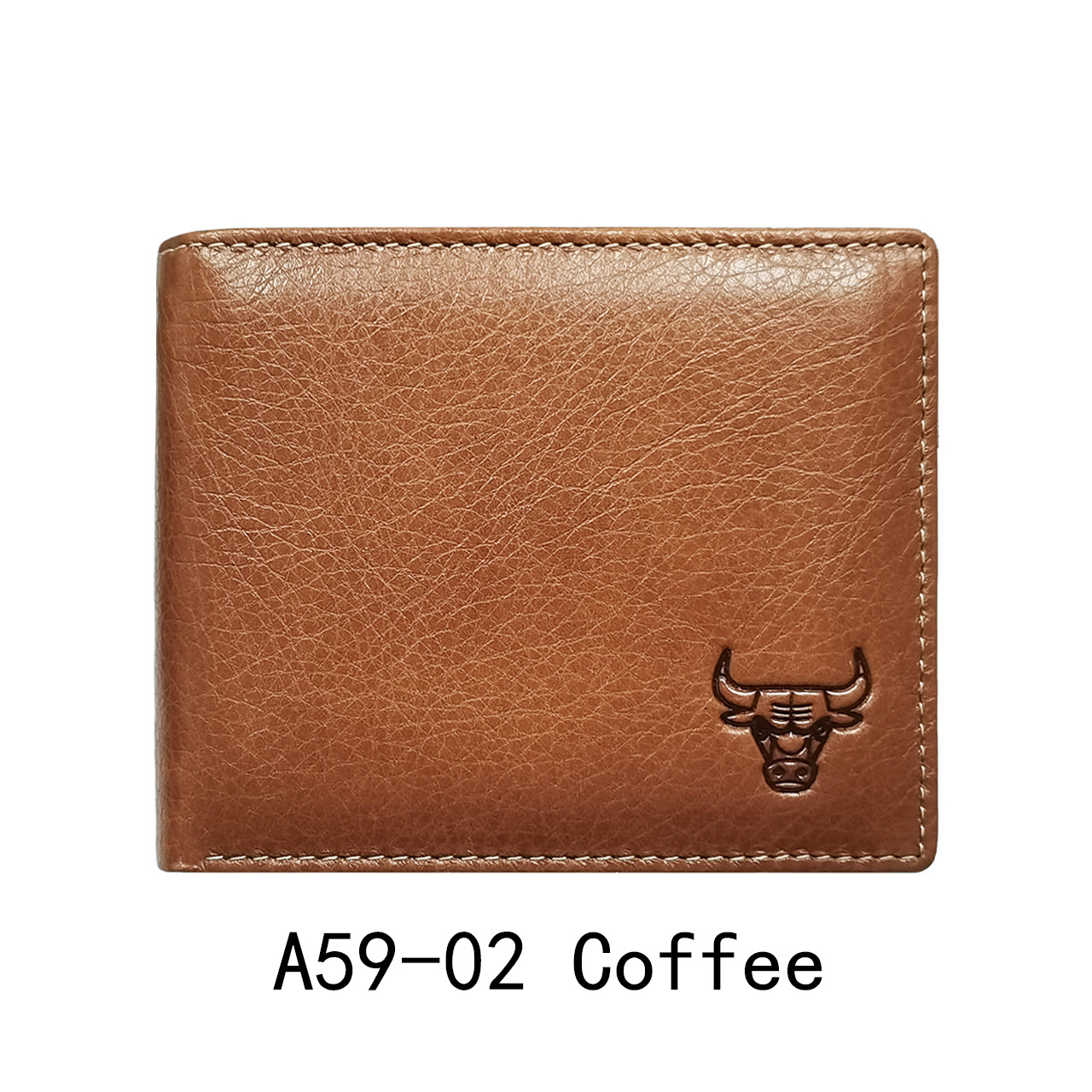 Nueva Cartera de piel de vaca de los hombres de la bolsa de identificación ocasional de la moda corto de plata bolsa de negocios multi-tarjeta de la cartera de fábrica al por mayor