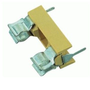 保险丝座 PTF15尼龙耐温 5*20弯脚保险管座 环保认证
