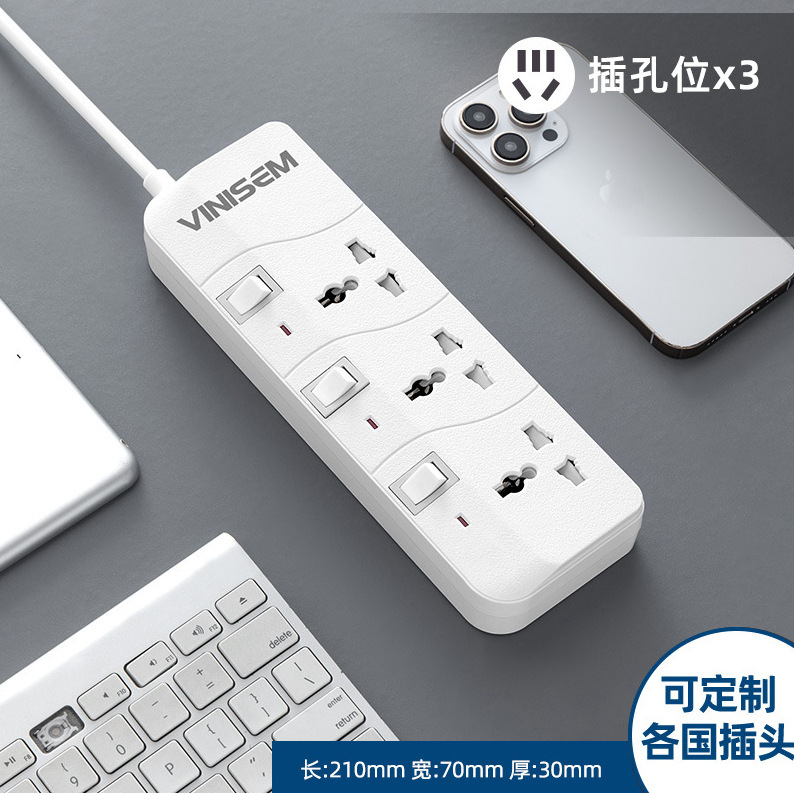 Venta directa de fabricantes de enchufes para la plataforma de exportación de Amazon AliExpress "agujero universal" nuevo enchufe