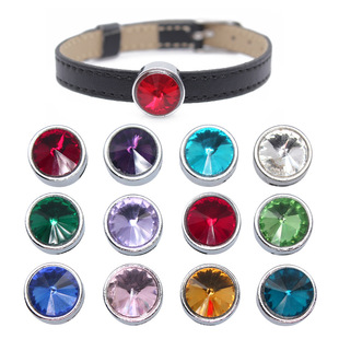 DIY�ֹ�耳�Ȧ���i���Ʒ���8MM��ɫ���A��12����ʯ�Ʒ����