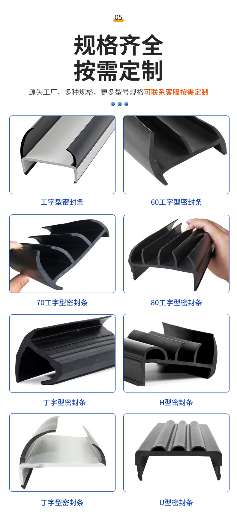 Waterproof Sealing Strip for Box Doors of Vans, Container Trucks, High-Sided Trucks, Tailgate T-Shaped Door Edge Waterproof Trim