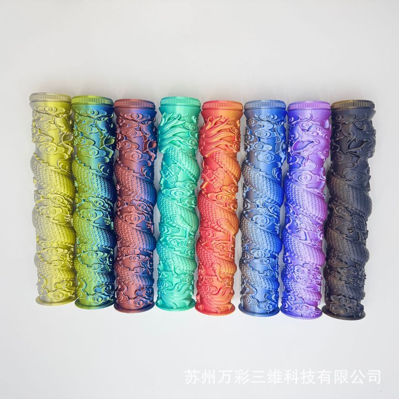 工厂跨境新品爆品3D打印龙柄伸缩剑安全环保材质PLA摆件男孩礼物|undefined