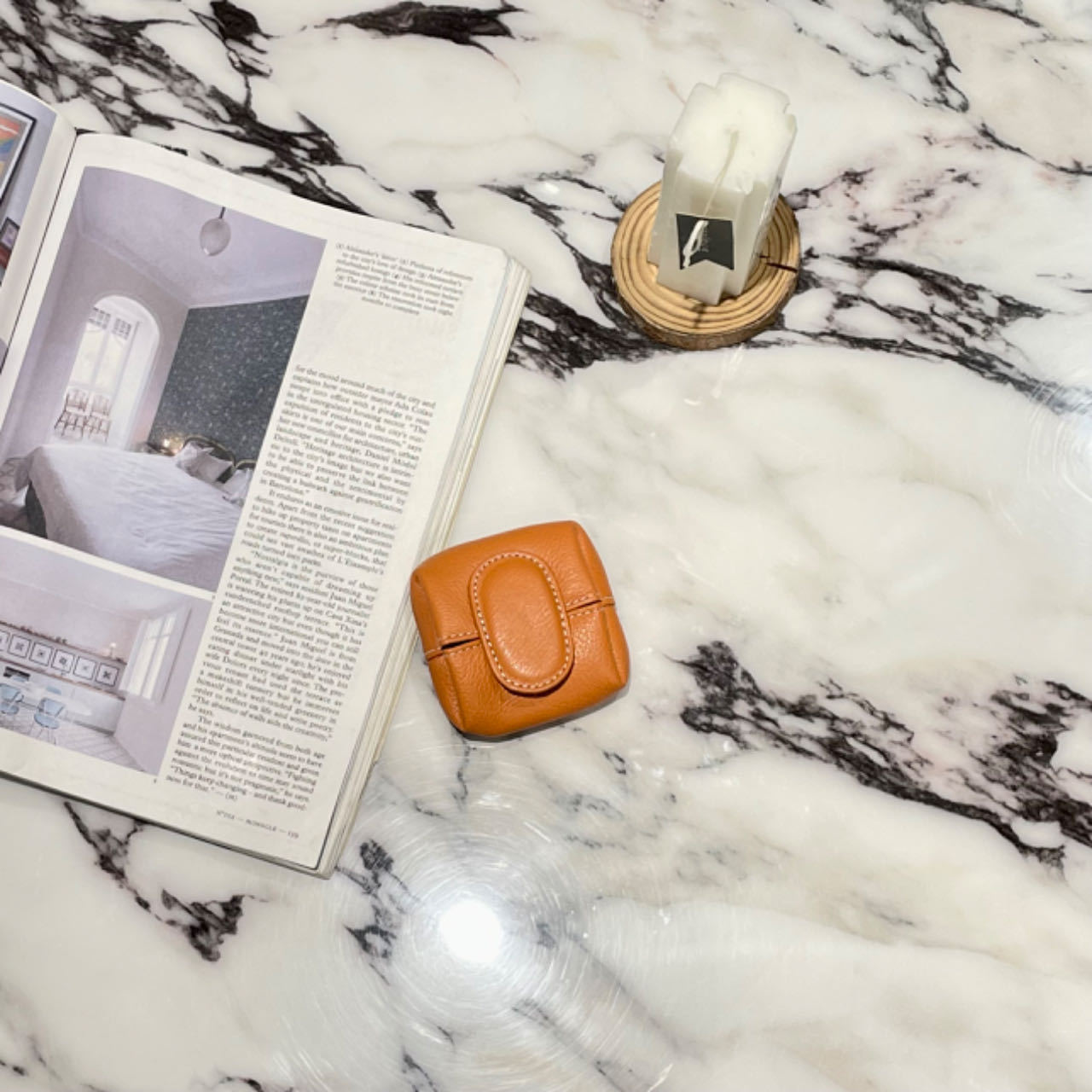 Monedero de cuero genuino primera capa de piel de vaca mini billetera de almacenamiento clave transfronteriza pequeña billetera de piel de vaca de las mujeres