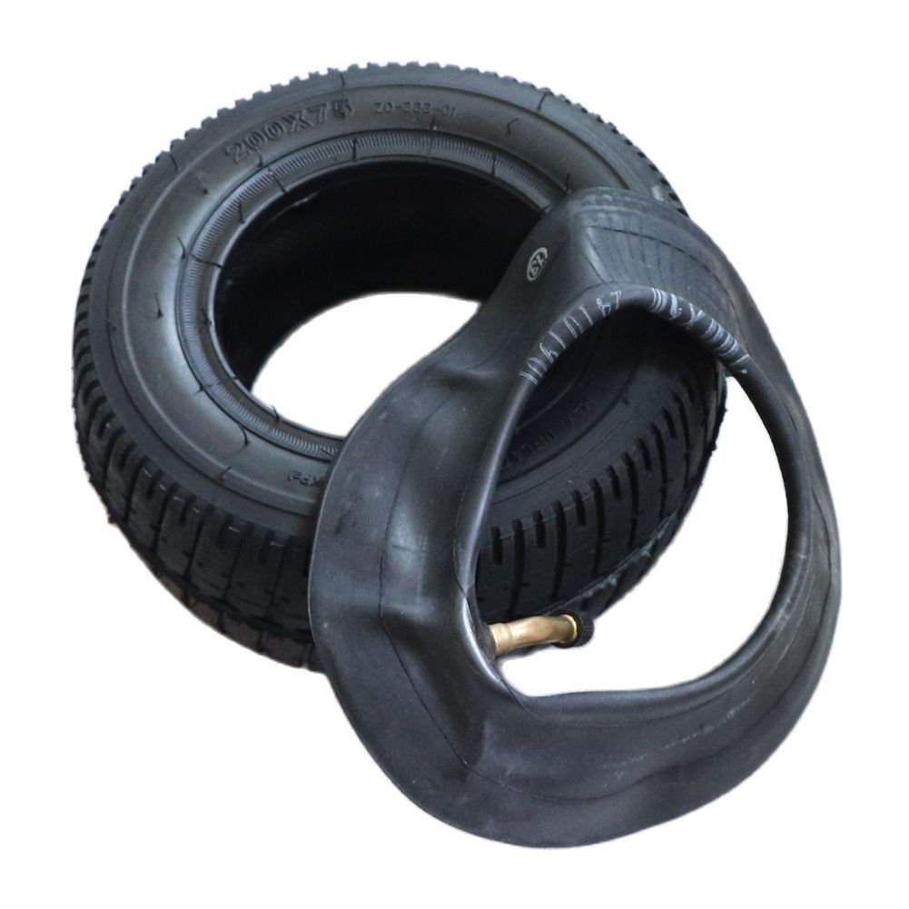 批发 200x75儿童卡丁车轮胎8英寸200*75内外胎游乐场玩具车前后胎