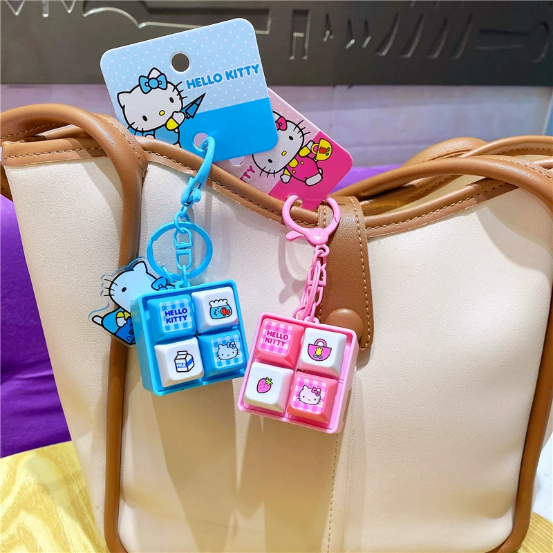 Sanrio, hello kitty, genuine electronic keychain, pendant