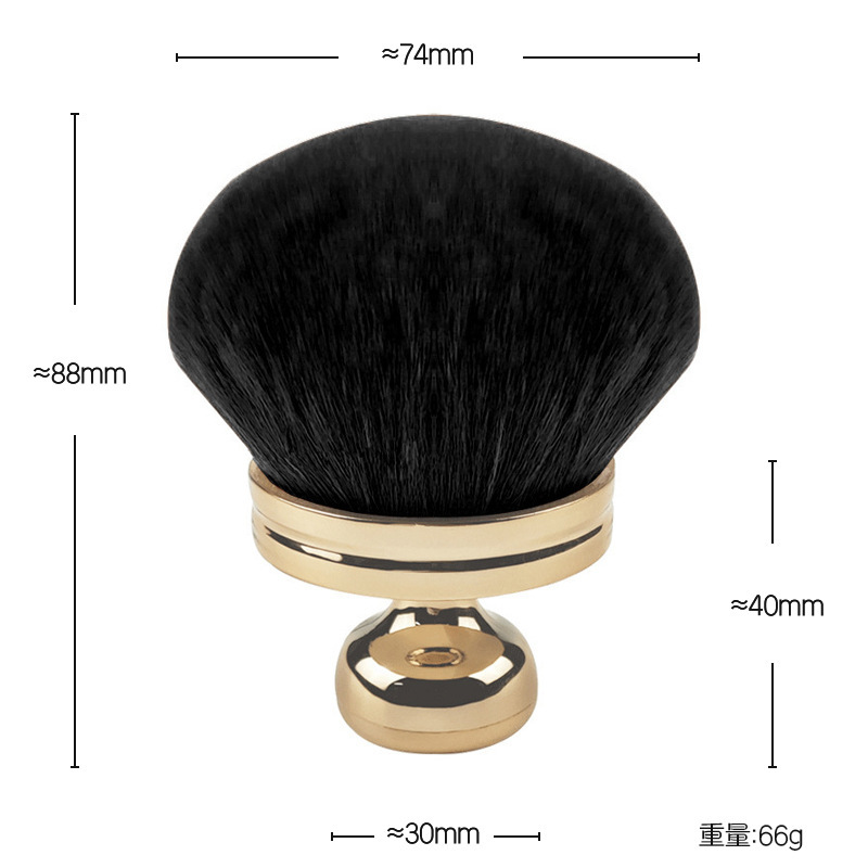 Cepillo de maquillaje transfronterizo multifuncional cuello grande sello de polvo de pintura cepillo de pestaña cepillo de polvo de uñas al por mayor