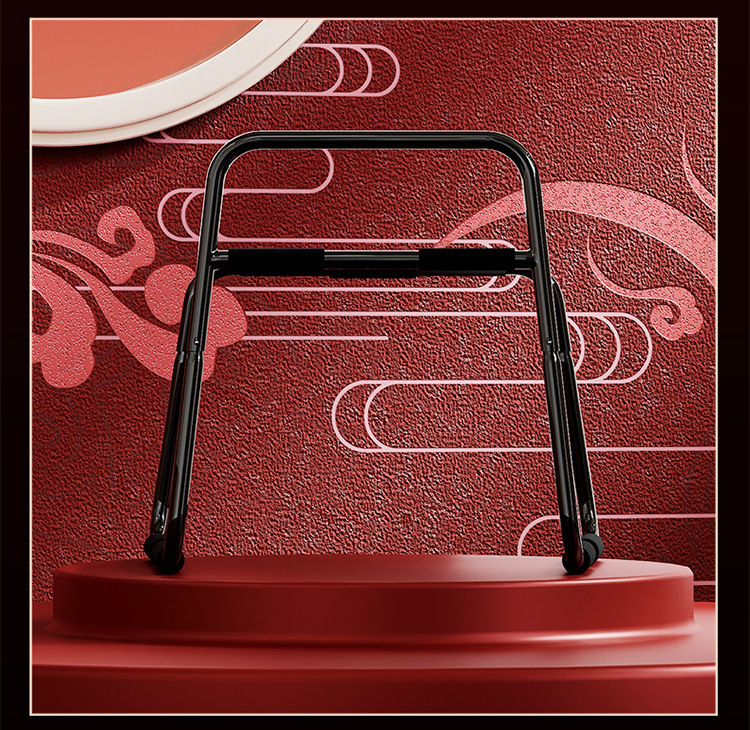 Adult Couple Auxiliary Restraint Set with Handcuffs and Cuffs, Black Iron, Chair-Compatible — detail image 31