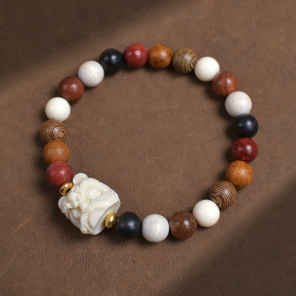 Multi -Bao Bao Demon Beads 8mm*22 Single Circles [Awakening Lion]