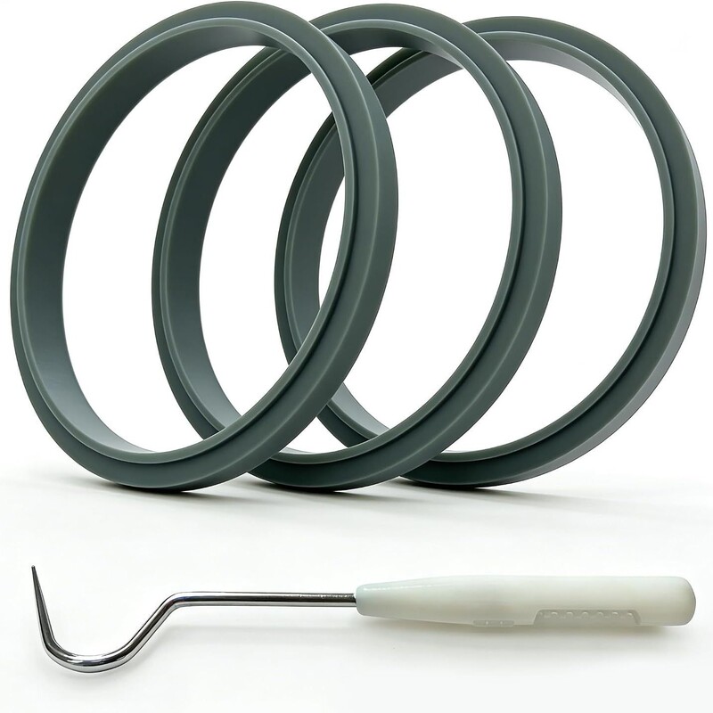 900W/600W juicer with blender accessories, Nutribullet silicone sealing ring replacement, pack of 3