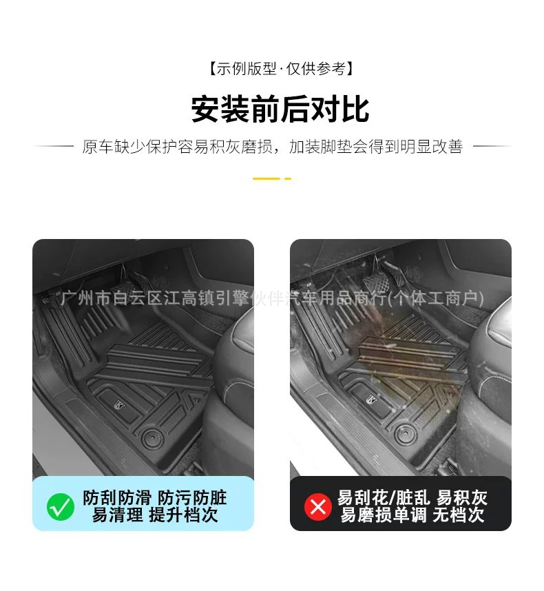 Suitable for Lexus UX300e from 2025 to the present, right-hand drive special car TPE floor mats, 3D waterproof, wear-resistant, eco-friendly, RHD